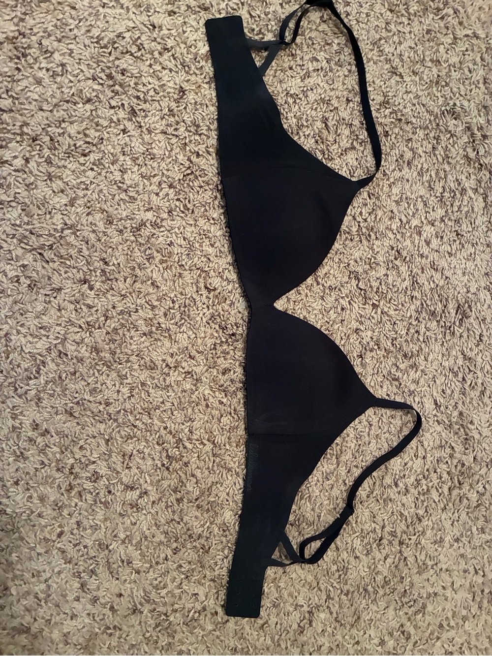 lululemon athletica Black Minimalist Seamless Bra